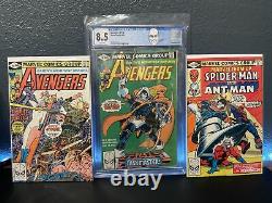 Avengers 196 cgc 8.5 white pages. Avengers 195 & Marvel Team Up #103