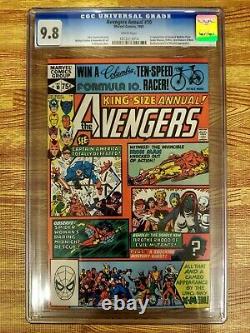 Avengers Annual #10 CGC 9.8 White Pages WP 1st Appearance Rogue & Madelyn Pryor