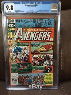 Avengers Annual #10 CGC 9.8 White pages 1st Rogue and Madelyn Pryor