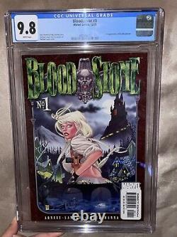 BLOODSTONE #1 CGC 9.8 (WHITE PAGES) 1ST ELSA BLOODSTONE APPEARANCE 2001 new case