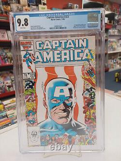 CAPTAIN AMERICA #323 (Marvel, 1986) CGC Graded 9.8 SUPER PATRIOT White Pages