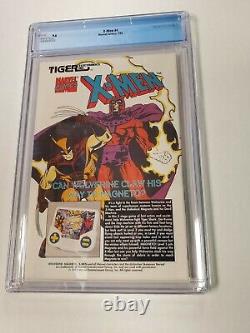 CGC 9.6 X-MEN #4 1ST APPEARANCE OF OMEGA RED 1992 White Pages