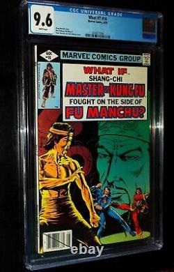 CGC WHAT IF #16 1979 Marvel Comics CGC 9.6 NM+ White Pages Shang-Chi
