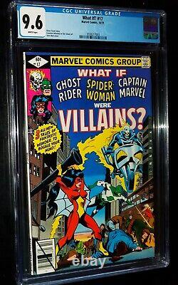 CGC WHAT IF #17 1979 Marvel Comics CGC 9.6 NM+ White Pages Spider-Woman