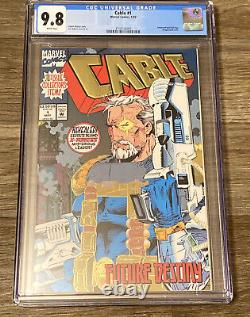 Cable #1, marvel comics, 5/93, CGC 9.8 white pages as pictured. Gold foil logo