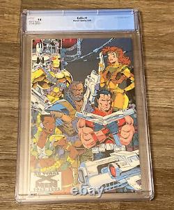 Cable #1, marvel comics, 5/93, CGC 9.8 white pages as pictured. Gold foil logo