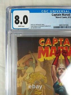 Captain Marvel #14 (2013 Marvel) Comic Book CGC 8.0 White Pages, 1st Kamala Khan