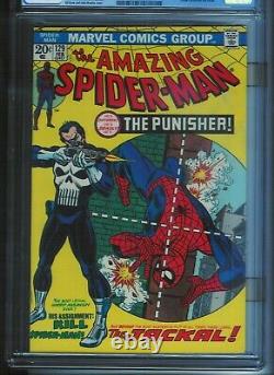 Cgc 8.5 Amazing Spider-man #129 White Pages 1st Appearance The Punisher 1974