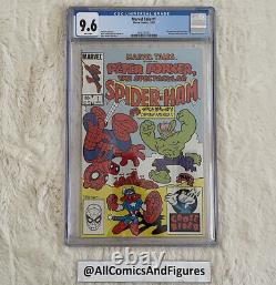Cgc 9.6 Marvel Tails #1 White Pgs 1st App Of Peter Porker Spider-ham 1983