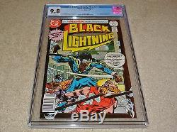 Cgc 9.8 Black Lightning #1 Origin + 1st Appearance White Pages Bronze Age 1977
