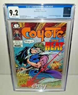 Coyote #11 CGC 9.2 White Pages (Marvel/Epic, 1985) 1st Todd McFarlane art work