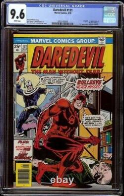 Daredevil # 131 CGC 9.6 White (Marvel, 1976) 1st appearance Bullseye
