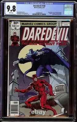 Daredevil # 158 CGC 9.8 White (Marvel, 1979) 1st Frank Miller on series