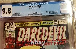 Daredevil #158 CGC 9.8 White Pages FIRST Frank Miller