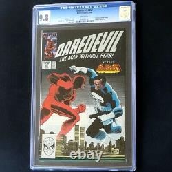 Daredevil #257 (Marvel 1988) CGC 9.8 WHITE Pages Punisher & Kingpin! Comic