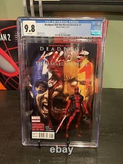 Deadpool Kills the Marvel Universe #1 CGC 9.8 White Pages NM/MT 2012 First Print
