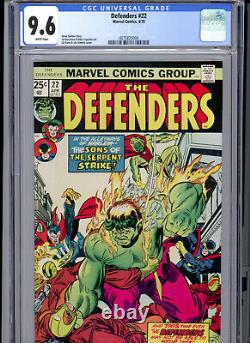 Defenders #22 (1975) Marvel CGC 9.6 White
