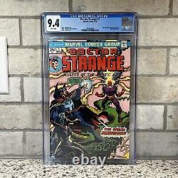 Dr. Strange 3 CGC 9.4 White Pages. 1974 Marvel Comics