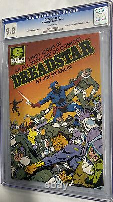Dreadstar #1 (1982 Marvel) CGC 9.8 White Pages 1st Epic Comics publication