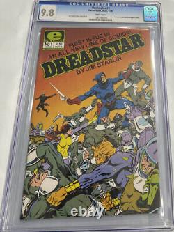 Dreadstar #1 (1982 Marvel) CGC 9.8 White Pages 1st Epic Comics publication
