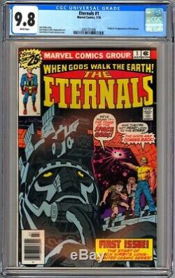 ETERNALS #1 CGC 9.8 WHITE NM/MT Origin & 1st Appearance of the Eternals