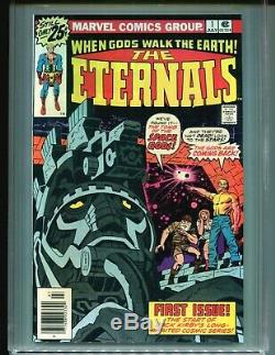 Eternals 1 CGC 9.8 1976 White pgs 1st appearance Movie coming OLD SLAB 9.9 $1695