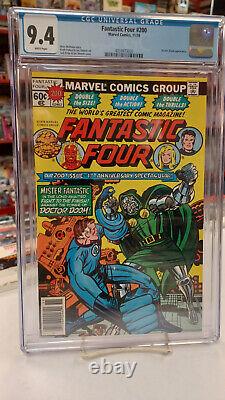 FANTASTIC FOUR #200 (Marvel Comics, 1978) CGC Graded 9.4 White Pages