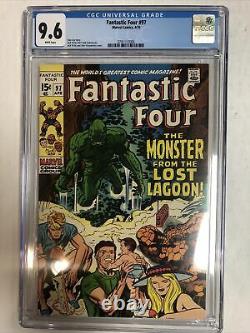 Fantastic Four (1970) # 97 (CGC 9.6 White Pages) Jack Kirby + Stan Lee