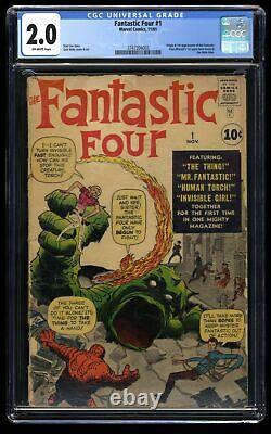Fantastic Four #1 CGC GD 2.0 Off White Marvel Comics