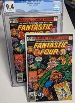 Fantastic Four #209 CGC 9.4 WH + RAW COPY! 1st HERBIE 1st Byrne FF 1979 Marvel