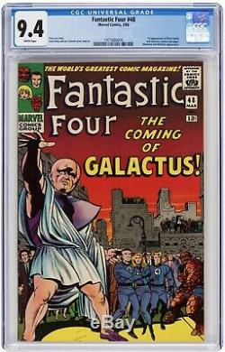 Fantastic Four 48 CGC 9.4 1st SILVER SURFER & GALACTUS 1971686004 WHITE Pages