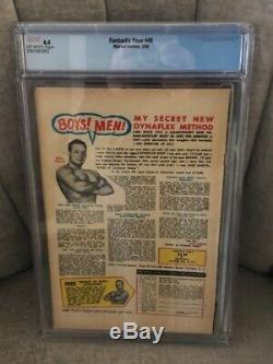 Fantastic Four #48 Cgc 6.0 Off-white Pages- 1st. App. Silver Surfer & Galactus