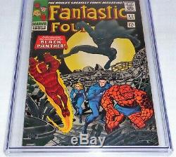 Fantastic Four #52 CGC 6.5 1st Black Panther Comic Appearance T'Challa WHITE PGS
