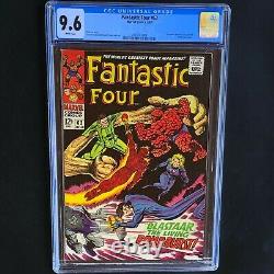 Fantastic Four #63 CGC 9.6 White Pgs Sandman & Blastaar App! Marvel 1967