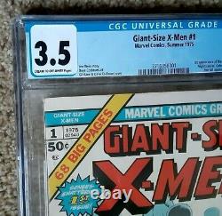 GIANT SIZE X-MEN #1 CGC 3.5 1975, Cream to OFF-WHITE PAGES 1ST Issue NEW X-MEN