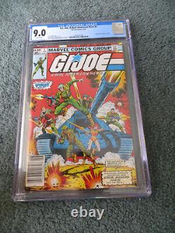 G. I. Joe A Real American Hero #1 1st G. I. Joe CGC 9.0 Marvel 1982 WHITE PAGES