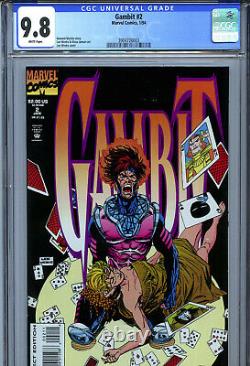 Gambit #2 (1994) Marvel CGC 9.8 White X-Men