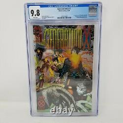 Generation X #1 CGC 9.8 Newsstand White pages 1st appearance Chamber 1994
