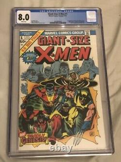 Giant-Size X-Men #1 CGC 8.0 (White Pages) 1st appearance Colossus Storm