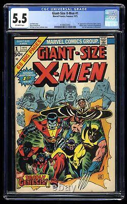 Giant-Size X-Men #1 CGC FN- 5.5 Off White 1st Appearance New Team! Marvel 1975