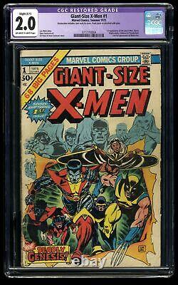 Giant-Size X-Men #1 CGC GD 2.0 Off White to White (Restored)