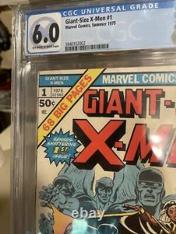 Giant Size X-men 1 Cgc 6.0 White Pages 1st Storm, Colossus, Nightcrawler 1975