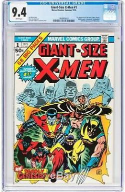 Giant Size X-men 1 Cgc 9.4 White Pages! 1st Storm, Colossus, Nightcrawler