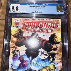 Guardians of the Galaxy #1 CGC 9.8 White Page (1st app MCU Team) Marvel Comic