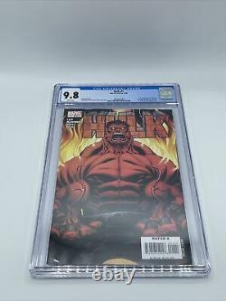 HULK #1 CGC GRADED 9.8 WHITE PAGES 2008 1st appearance RED HULK Marvel Comics