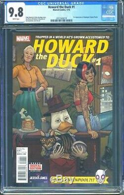 Howard the Duck 1 (Marvel) CGC 9.8 White Pages 1st appearance of Gwenpool