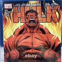 Hulk #1 CGC 9.2 White Pages 1st Appearance of Red Hulk Ed McGuinness Direct