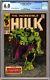 Incredible Hulk #105 Cgc 6.0 Off-white To White Pages Marvel 1968