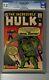 Incredible Hulk # 6 Cgc 7.0 Off-white Pg Cover By Steve Ditko Metal Master