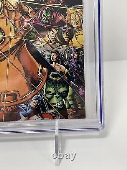 Infinity Gauntlet #1 Newsstand Edition CGC 9.8 with White Pages 1991 Marvel
